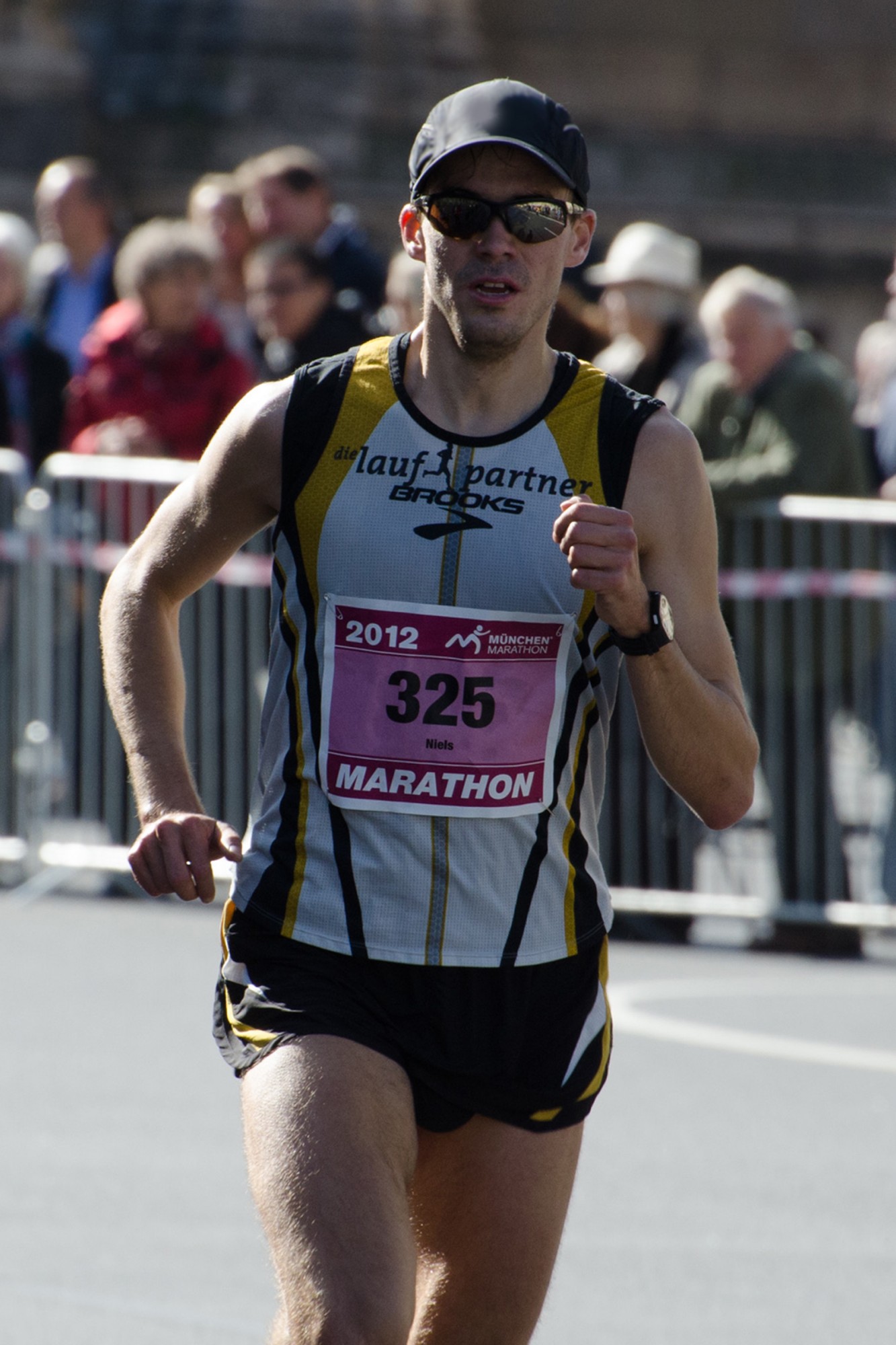 Niels Bubel verbessert sich auf 2:26:42 Stunden im Marathon bei der Deutschen Meisterschaft in München - Foto: Lukas Ziegler